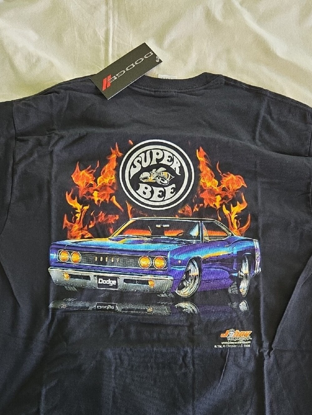 New Super Bee Black Graphic Tee - Men